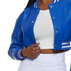 Veste de Baseball Varsity de Haute Qualité pour Hommes et Femmes, Style Letterman, Coupe Ample, en Coton et Peau de Mouton, Coupe-Vent - Product Image 5