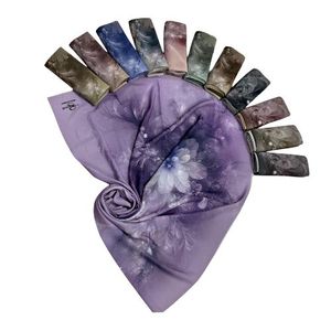 Pañuelo Hijab Largo de Chifón Ligero y Transpirable de Alta Calidad, Protección Solar para Uso Diario en Todas las Estaciones, Estampado Digital - Product Image 4