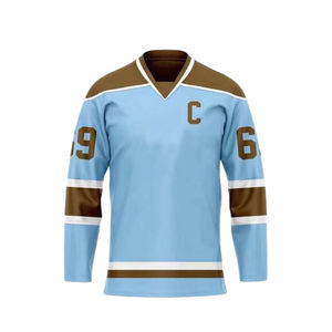 Traje de Entrenamiento de Hockey sobre Hielo Personalizable, Ropa Deportiva Atlética Ligera y Transpirable de Primera Calidad, Uniforme de Equipo de Rendimiento de Secado Rápido - Product Image 1