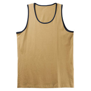 High Quality Cotton <b>Muscle</b> Tank Tops Men Breathable Super Soft Stretch Gym Workout Fitness Singlet Undershirt Wholesale Price - Product Image 6