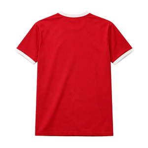 Camiseta Kappa Alpha Psi Krimson Premium de Chenille con Ribete, Talla Real, Algodón Premium, Bordada, Ropa de Fraternidad Griega - Product Image 5