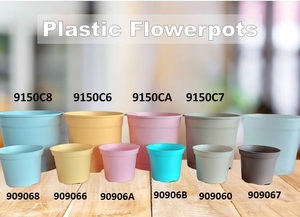 Macetas de plástico amarillo para guardería edium - Product Image 3