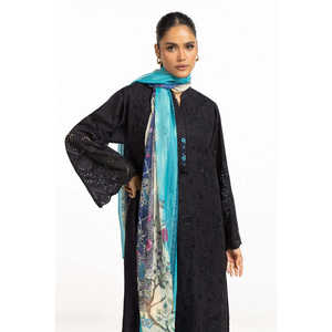 Blusa y Dupatta Bordadas en Cambric Schiffli para Mujer IPSD-44423 - Product Image 3