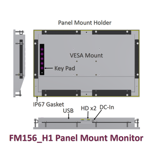<span class=keywords><strong>15</strong></span>.6 inch cảm ứng màn hình Bảng điều chỉnh Loại màn hình LCD - Product Image 4