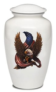 Exportador de calidad superior, marca personalizada, estilo americano, urna de recuerdo de aluminio y metal humano para adultos a buen precio - Product Image 2