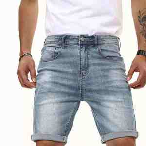 Top Selling <b>Men</b> Breathable Durable Casual <b>Denim</b> <b>Shorts</b> Wholesale Summer Custom <b>Men</b> Jeans <b>Shorts</b> - Product Image 2