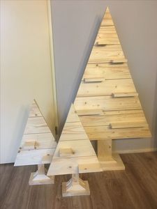 ARBRE DE NOËL DÉCORATION ÉCOLOGIQUE CADEAU FAIT À LA MAIN Arbre en bois ornemental Fabriqué en cerisier un arbre pour toute saison - Product Image 6