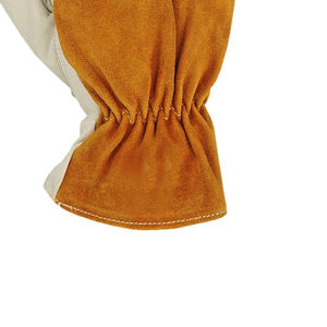Gants de conducteur haute Performance avec gants de travail industriels en cuir de grain de chèvre pour la protection des mains caractéristique de sécurité travail de jardin - Product Image 3