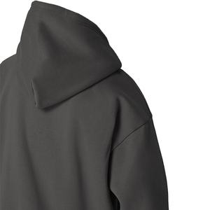 เสื้อฮู้ดแบบมีซิปไซส์ใหญ่สวมใส่สบายสำหรับผู้ชายผ้าฝ้าย100% พิมพ์ลายพัฟเป็นมิตรต่อสิ่งแวดล้อมฤดูหนาว - Product Image 6