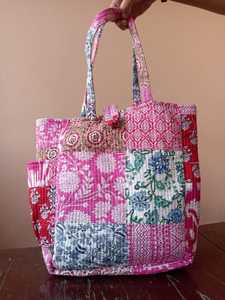 Luxury Premium Multi-Color <b>Tote</b> <b>Bag</b> Made in India Leather and Canvas Lining <b>Summer</b> Product by Indian Manufacturer Exporter - Product Image 6