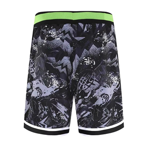 กางเกงขาสั้นเล่นกีฬาบาสเก็ตบอลสำหรับผู้ชายกางเกงขาสั้นออกกำลังกายแบบลำลองระบายอากาศได้ดีแห้งเร็ว - Product Image 3