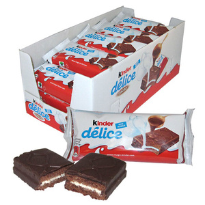 เค้กช็อกโกแลตหนัก390กรัมแบบรวม10ชิ้นสำหรับ Kin-delice
