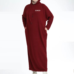 เสื้อฮู้ดคอเต่าแขนยาวมีซิปสำหรับผู้หญิงเสื้อลำลองฤดูหนาวแบบถักเรียบง่ายดีไซน์ใหม่ล่าสุดโลโก้ที่กำหนดเอง - Product Image 6