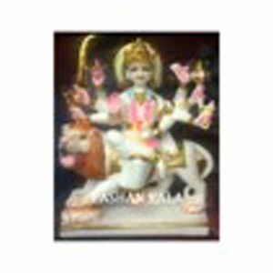 Escultura exclusiva de mármol Ambe Maa, Idol - Product Image 1