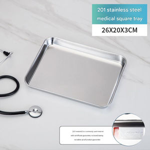 Nampan pemanggang roti roti persegi panjang ukuran komersial 40x60x4.8cm panci panggang standar untuk restoran dan hotel - Product Image 6