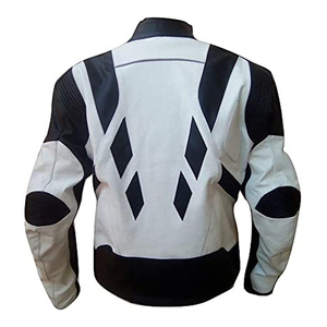 Remium-Chaqueta de cuero de alta calidad para motociclista, chaqueta de protección para motoristas, a la moda - Product Image 2