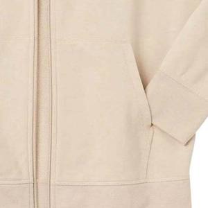 เสื้อฮู้ดสำหรับผู้ชายผ้าคอตตอนขนแกะมีซิประบายอากาศได้ดีมีฮู้ดสีทึบออกแบบได้ตามต้องการ - Product Image 6