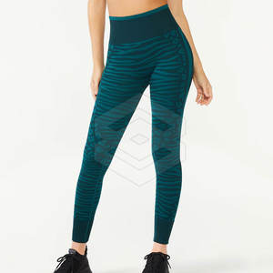 Mallas de sublimación de cintura alta transpirables para mujer, mallas de sublimación, nuevo diseño personalizado, gimnasio, entrenamiento, Fitness - Product Image 5