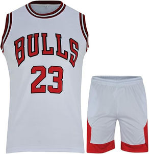 Maillot de basket-ball pour garçons/hommes, uniforme de basket-ball 2 pièces, kit sans manches pour adultes, ensemble léger - Product Image 1