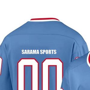 Camiseta de hockey sobre hielo única de alta calidad al por mayor de la mejor calidad para hombre, camisetas de hockey sobre hielo de sarga hechas a medida - Product Image 4