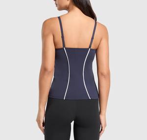 OEM Mujeres Chaleco Transpirable Venta al por mayor Deportes Tank Tops Señoras Running Training Activewear Yoga Tank Top Ropa de moda Uso al aire libre - Product Image 2