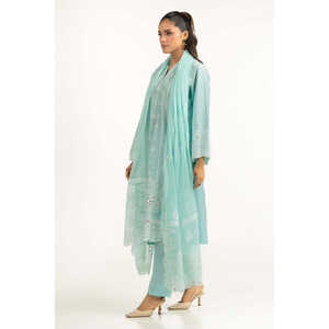 ชุดสูทผ้าลอนปักเลื่อม 3 ชิ้น รุ่น IUSTKSD-2155 สำหรับฤดูร้อนและอากาศอบอุ่น - Product Image 6