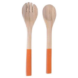 Ensemble de cuillères en bois d'acacia de haute qualité couverts à salade en bois avec long manche accessoires de cuisine outils de cuisine - Product Image 2