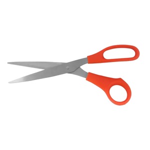 Manche en plastique Petits ciseaux Mini Meilleure vente Lame en acier inoxydable Caoutchouc Plastique Couleur bleue Poignée Top Acier inoxydable - Product Image 2