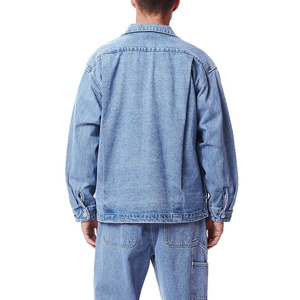 Chaqueta vaquera transpirable y de secado rápido de alta calidad para hombre, fabricante de ropa para hombre, chaqueta vaquera a la venta - Product Image 5