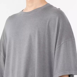 เสื้อยืดเปล่าคุณภาพสูงสำหรับผู้ชาย ผ้าฝ้าย 100% คอกลม เนื้อผ้านุ่ม แขนสั้น รับสั่งพิมพ์ลายตามแบบ OEM ODM ผู้ผลิตขายส่ง - Product Image 2