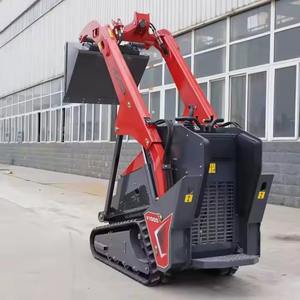 Mini chargeuse sur pneus robuste à moteur diesel, chargeuse sur pneus à vendre en stock, achetez maintenant avec livraison rapide et qualité supérieure - Product Image 6