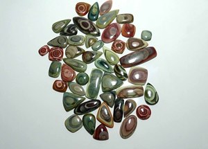 Meilleure qualité jaspe impérial naturel mélange de pierres précieuses en vrac forme taille libre Cabochon jaspe impérial fabrication de bijoux matériau Quartz - Product Image 5