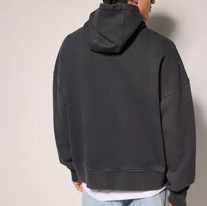 Pull à capuche surdimensionné pour homme Streetwear Tech Urban Casual Look Poche kangourou Tissu doux pour l'extérieur Digital Winter - Product Image 2