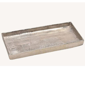 Bandejas de Servicio Decorativas de Metal de Aluminio de Tamaño Personalizado, Hechas a Mano, Ecológicas, para el Hogar, Comedor, Hotel, Ramadán - Product Image 5