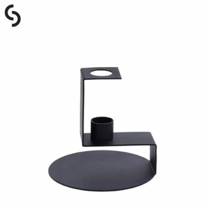 Bougeoirs en métal fabriqués à la main pour un éclairage sophistiqué pour les bureaux à domicile décorations de noël mariages espaces événementiels - Product Image 2