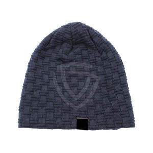 Vente directe d'usine Jacquard Beanie chapeaux de haute qualité unisexe décontracté commun bas quantité minimale de commande personnalisé marque privée en ligne pas cher prix - Product Image 1