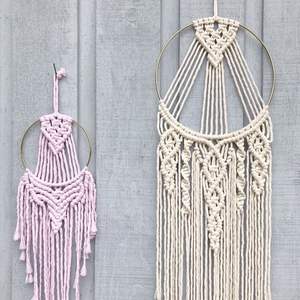 Boho macrame แขวนผนังกว้างพิเศษสำหรับสร้างบรรยากาศศิลปะที่อบอุ่นในห้องนั่งเล่นหรืออพาร์ทเมนต์ห้องใต้หลังคาของคุณ - Product Image 1