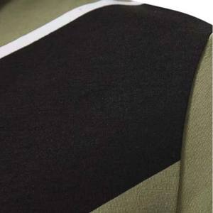 High Street hommes décontracté pour polos à manches courtes respirant séchage rapide coton Jersey grande taille vêtements d'été couleur contrastée - Product Image 4