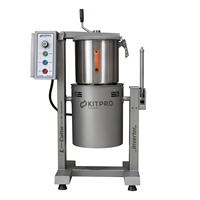 Cortadora de Frutas y Verduras de 20 Litros con Velocidad Variable, Motor de Larga Duración, Garantía de 2 Años para Procesamiento de Vegetales