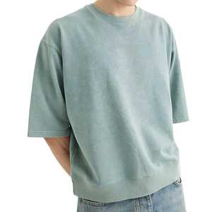 Gran oferta, camisetas de todos los tamaños para hombre, venta al por mayor, camisetas de algodón 100% personalizadas informales coloridas a la moda, camisetas de secado rápido - Product Image 2