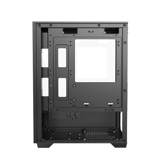 Matx Mini Itx Cube Custom Gaming Computer Case Pc Metal Mesh Supports 240mm Water-cooled Heat Dissipation