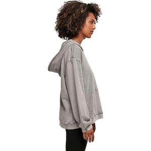 Sweats à capuche délavés pour femmes, tendance, respirants, anti-rides, sweats à capuche pour femmes, épaules tombantes, sweats à capuche pour femmes 100% coton - Product Image 4