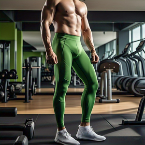 Mallas de compresión de cintura elástica alta para hombre, mallas ligeras para entrenamiento, ropa deportiva, mallas para ejercicio de Yoga, pantalones de compresión para hombre - Product Image 3