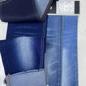 Amérique du Sud Super Stretch Satin Plain Jeans Denim Tissu pour Pantalons <span class=keywords><strong>Columbia</strong></span> Jeans - Product Image 5