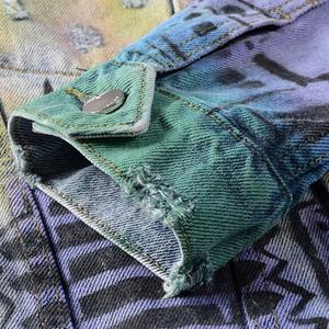 Vestes en jean personnalisées par sublimation pour hommes et femmes, qualité supérieure, vêtements élégants, vente en gros OEM ODM - Product Image 3