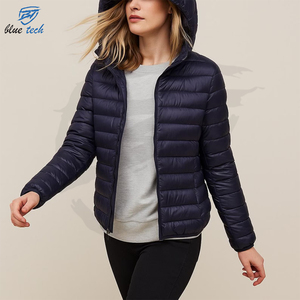 Chaqueta de Invierno Acolchada para Mujer, de Manga Larga, Estilo Burbuja, de Alta Calidad - Product Image 5