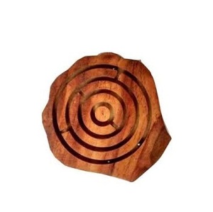 Jeu de labyrinthe en bois fait à la main de conception unique de vente chaude pour toutes les saisons-pour le jeu des enfants Été Printemps-Sports promotionnels - Product Image 1