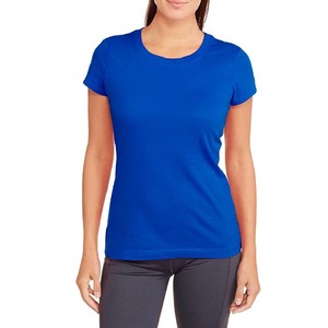 T-shirt en coton imprimé avec logo personnalisé pour femmes épais surdimensionné ajusté manches tombantes vêtements courts décontractés grande taille BD - Product Image 3