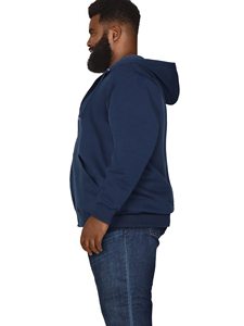Sudadera con capucha personalizada para hombre, 220 g/m², algodón/poliéster de peso pesado, corte regular, ecológica, estilo urbano, lisa - Product Image 3