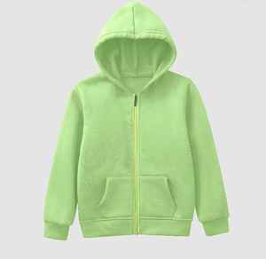 Sweat-shirt à capuche zippé à manches longues en molleton de coton 100% pour hommes, sérigraphie brodée, design avec poche, sweats à capuche solides d'automne - Product Image 5